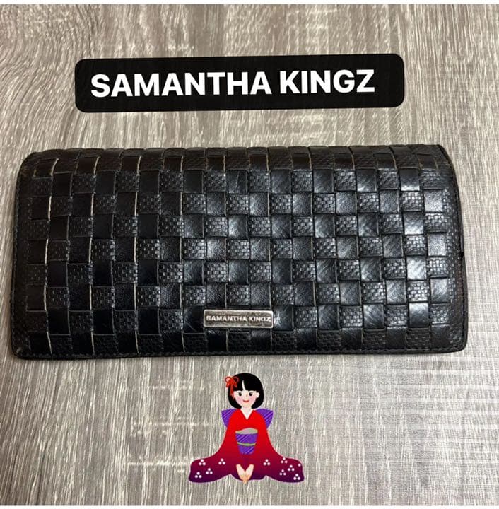 SAMANTHA KINGZ サマンサキングズ 長財布☝˃̵͈̑ᴗ˂̵͈̑❤ - メルカリ
