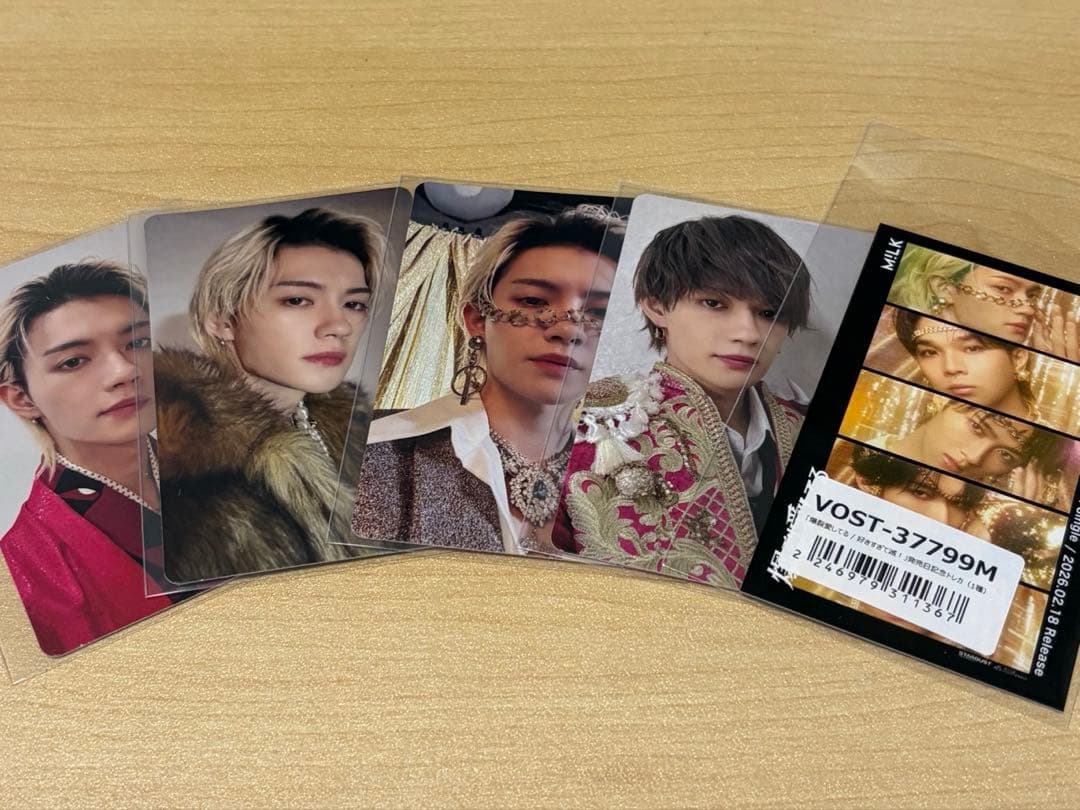 M!LK 爆裂愛してる 好きすぎて滅 初回限定盤 通常盤 VOSトレカ 佐野勇