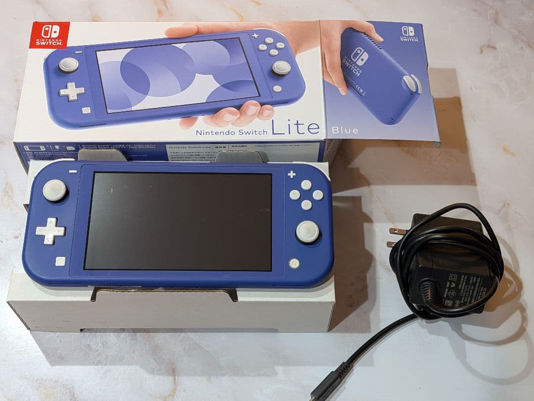 Nintendo Switch Lite ブルー ジャンク品 - メルカリ