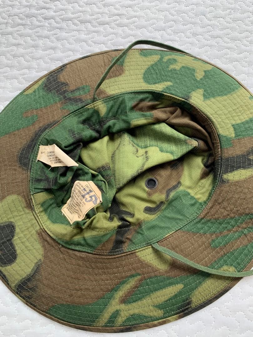 米軍 ブーニーハット ジャングルハット オリジナル グリーンリーフ