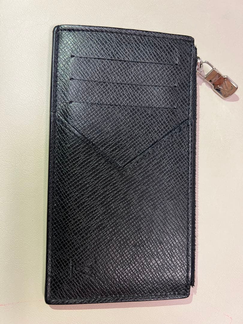 ルイヴィトン　Louis Vuitton カード　ケース　タイガ すぐ届く Louis Vuitton タイガ 名刺入れ カードケース ブラック