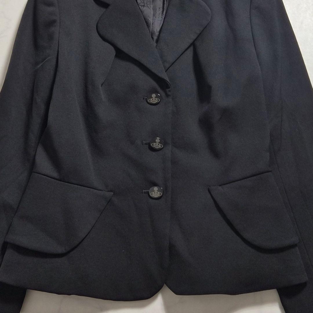 美品】ヴィヴィアンウエストウッド ラブジャケット オーブ ブラック L