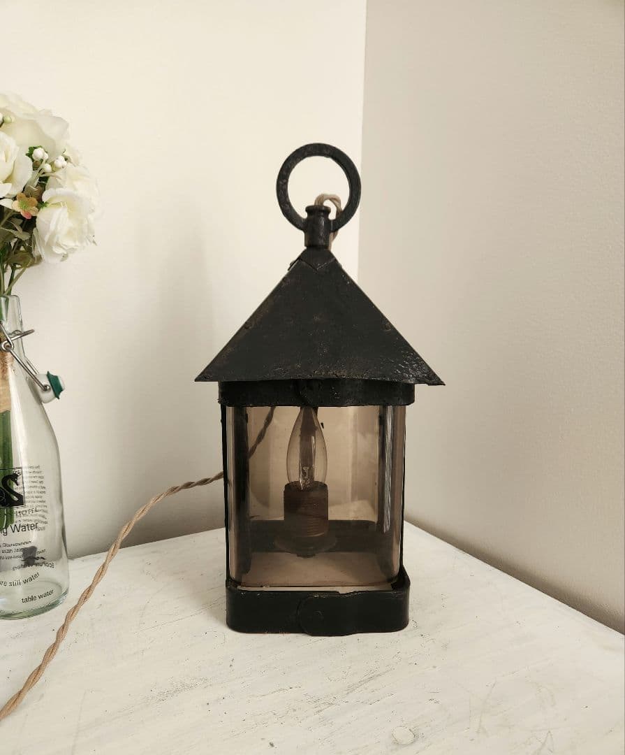 イギリスアンティーク　ランタン　ランプ　ガーデンランプ　ライト LED ランタン アンティーク ガーデンライト : アメリカン雑貨のグッズ
