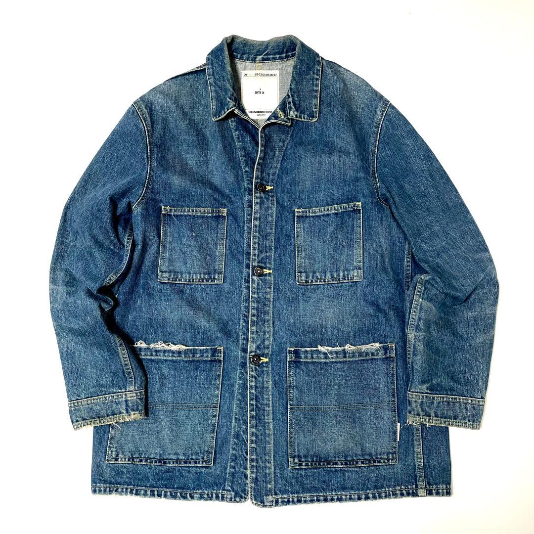 NEIGHBORHOOD ネイバーフッド サベージ ダメージ加工カバーオール