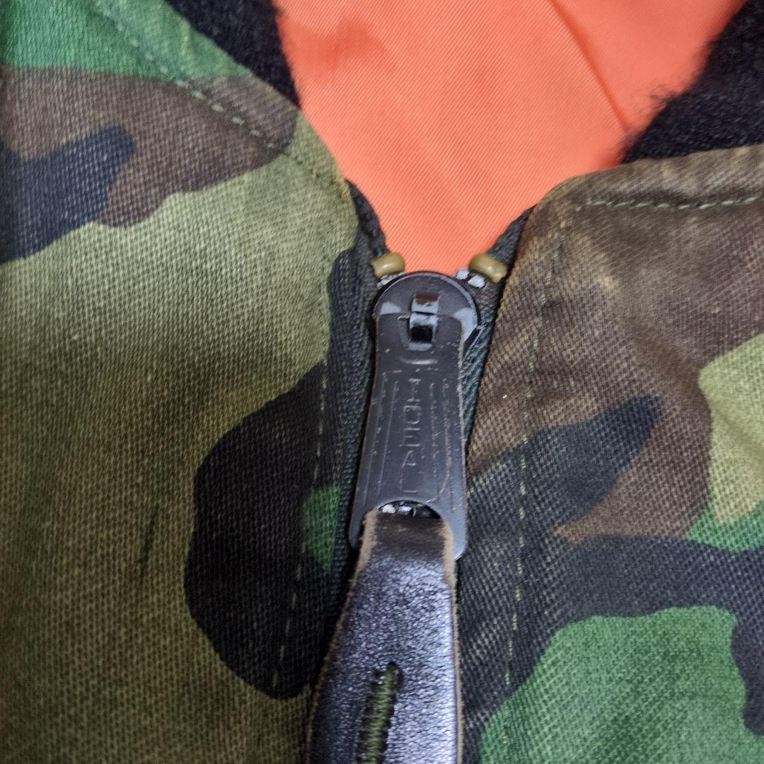 レア 80s ALPHA MA-1 迷彩 ウッドランドカモ USA製 - メルカリ