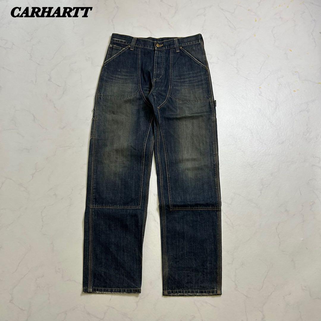 カーハート ダブルニー デニム ペインターパンツ インディゴ 32×32