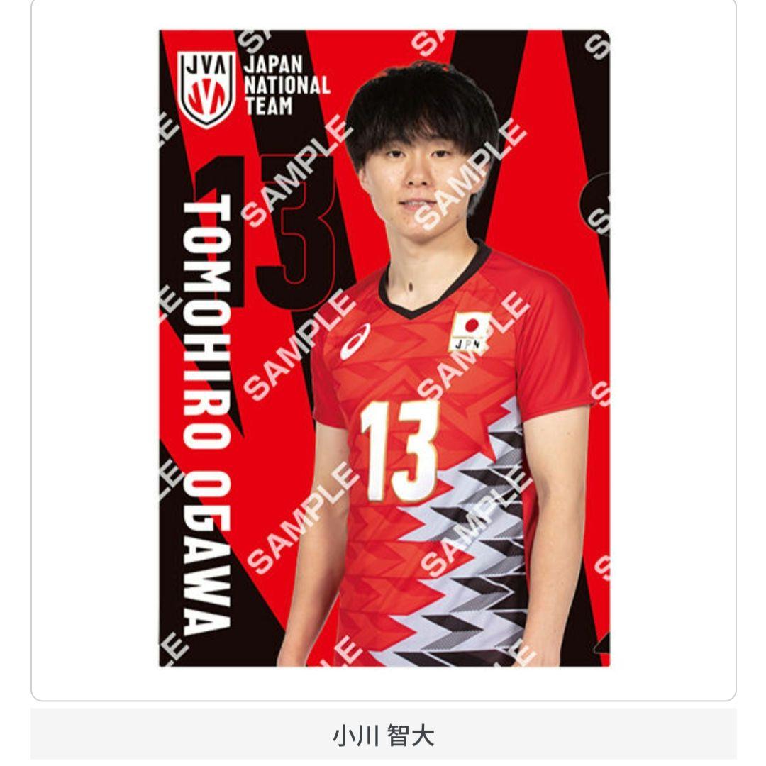 龍神nippon バレーボール男子日本代表 クリアファイル 小川智大 - メルカリ