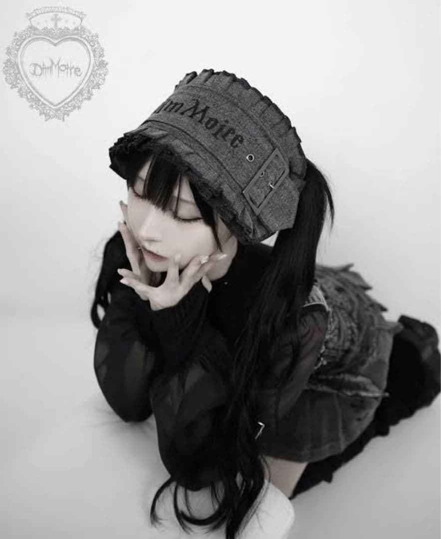 DimMoire　ディムモアール　デニムヘッドドレス DimMoire デニムヘッドドレス 黒 Black 正規品 最終値下げ - メルカリ