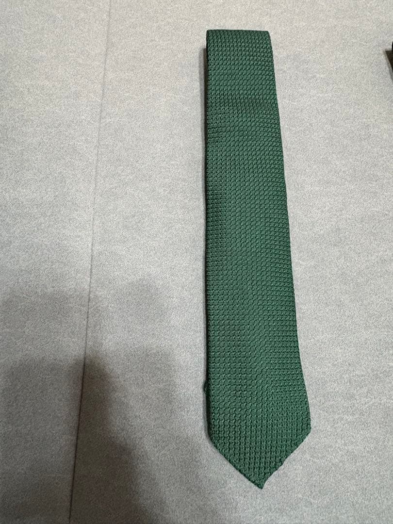 Drake's ニットタイ DRAKE'S（ドレイクス） SC01KN PLAIN Silk Knit Tie / シルク