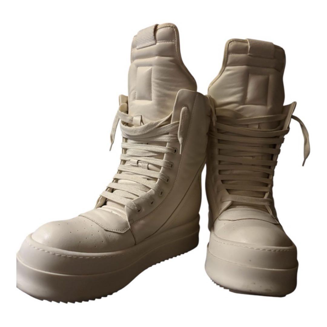 【迅速配送可能】Rick Owens MEGA GEOBASKET RICK OWENS PORTERVILLE MEGA GEOBASKET SNEAKERS