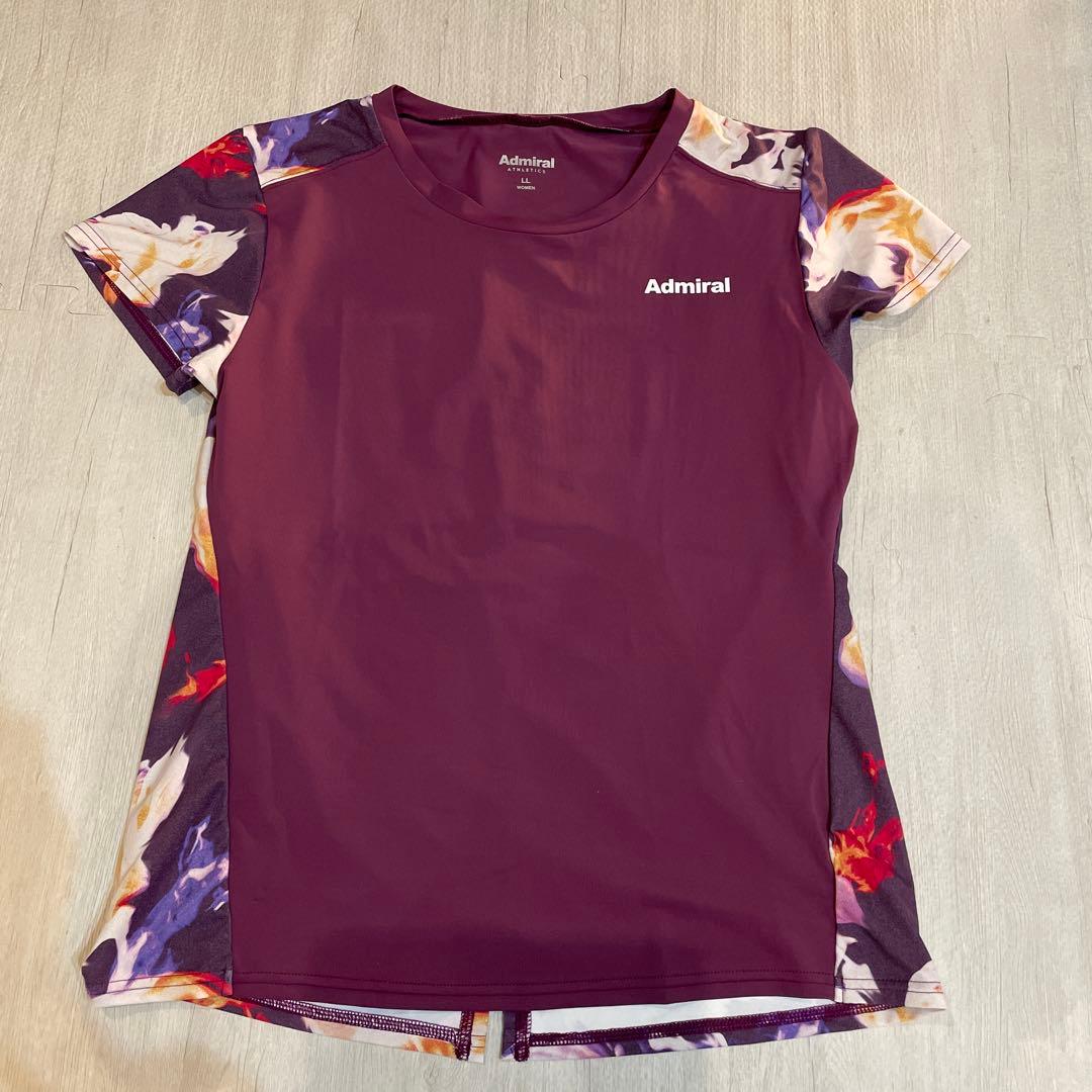 Admiral フラワーパターン ウェアLL スコートLサイズ セット