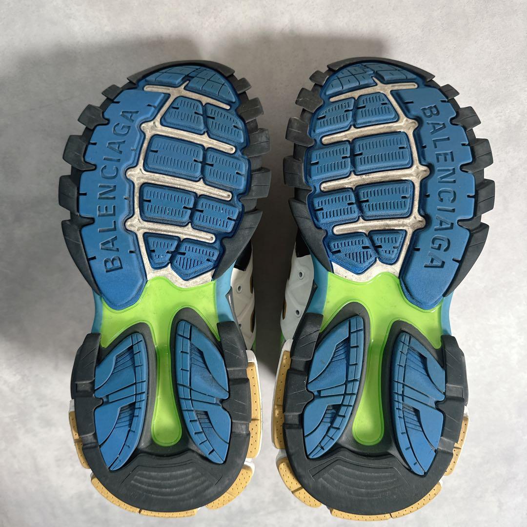 28.5cm BALENCIAGA トラックトレーナー メッシュ スニーカー