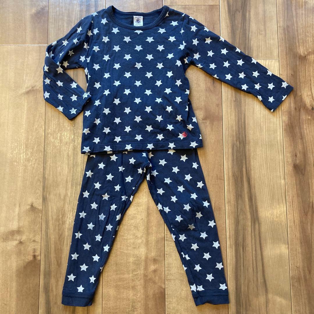 プチバトー 星柄パジャマ 4ans/104cm - メルカリ