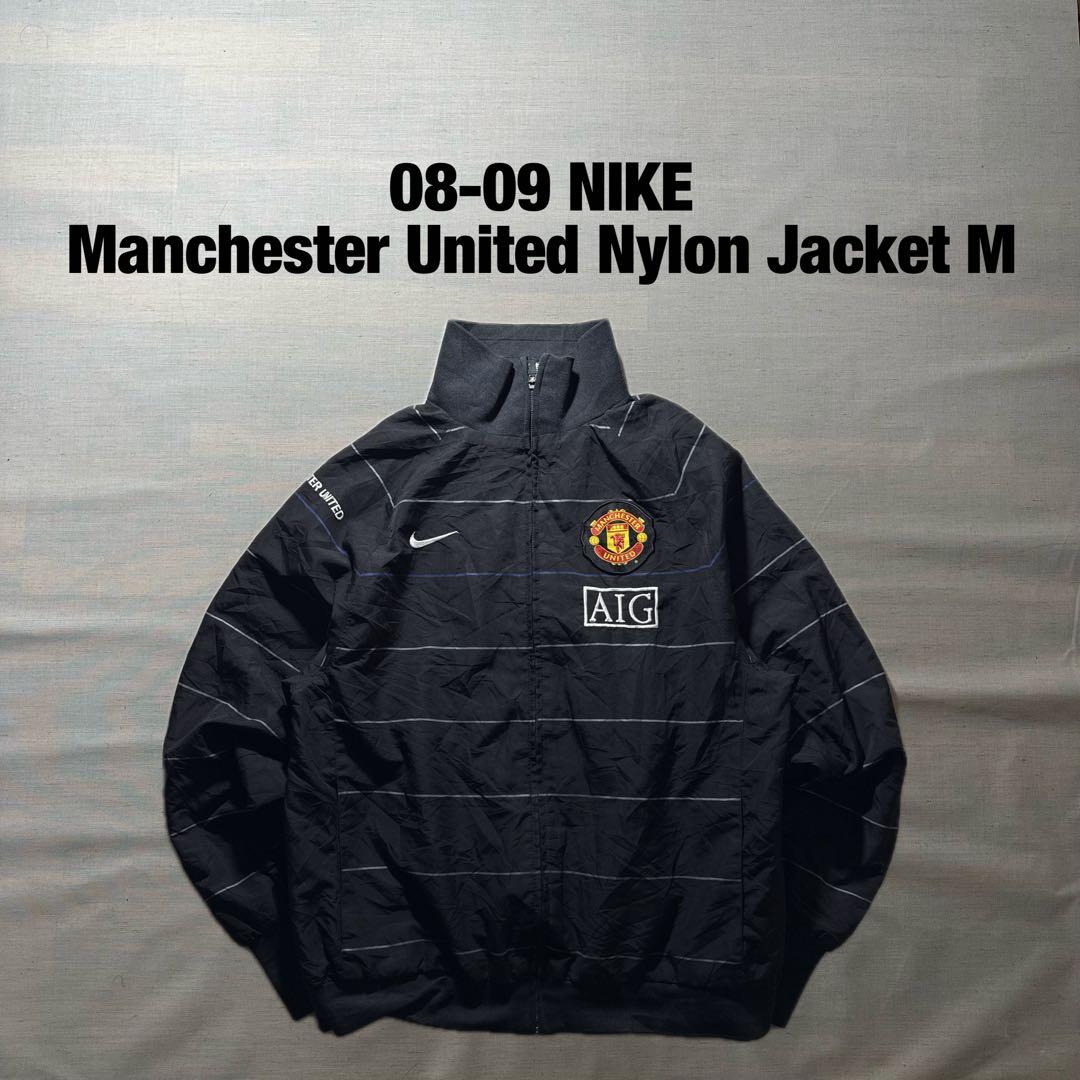 08-09 NIKE マンチェスターユナイテッド サッカー ナイロンジャケット