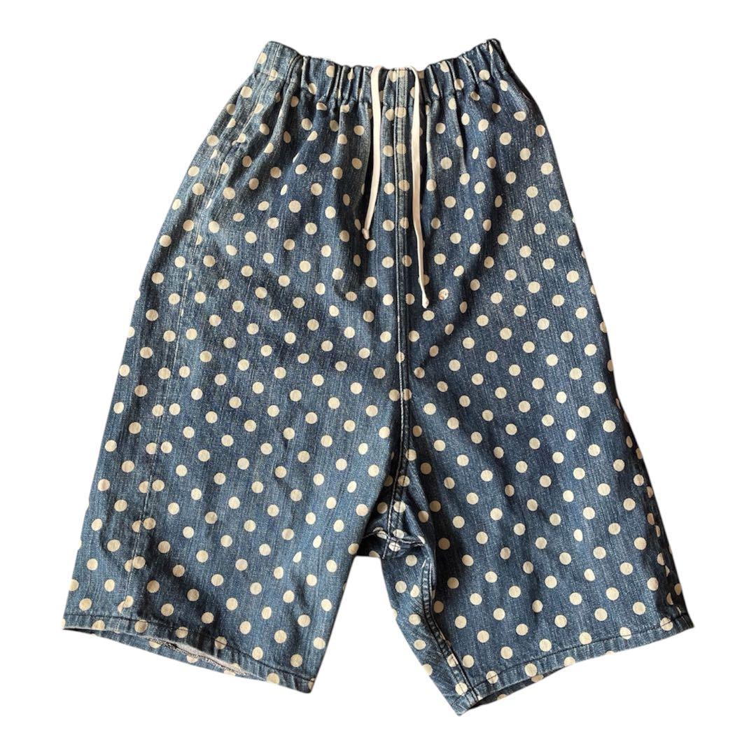 コムデギャルソン ドットデニムハーフパンツ - メルカリ