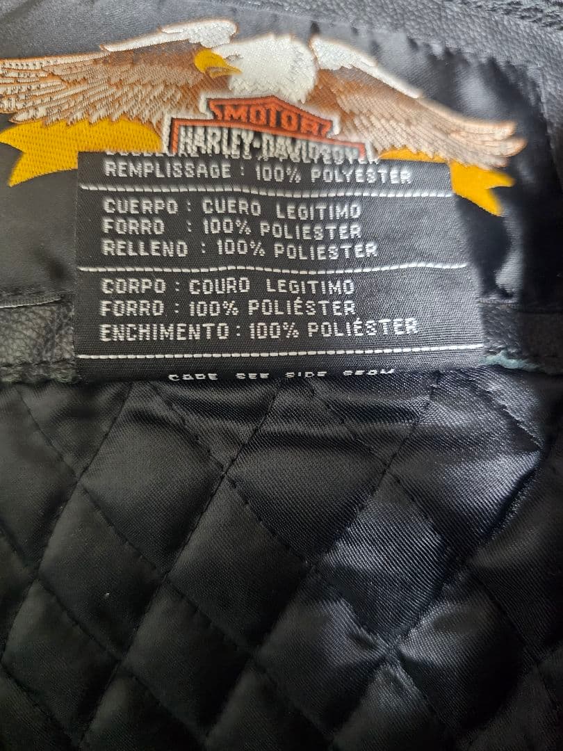 超希少】ハーレーダビッドソン ファイアパターン レザージャケット