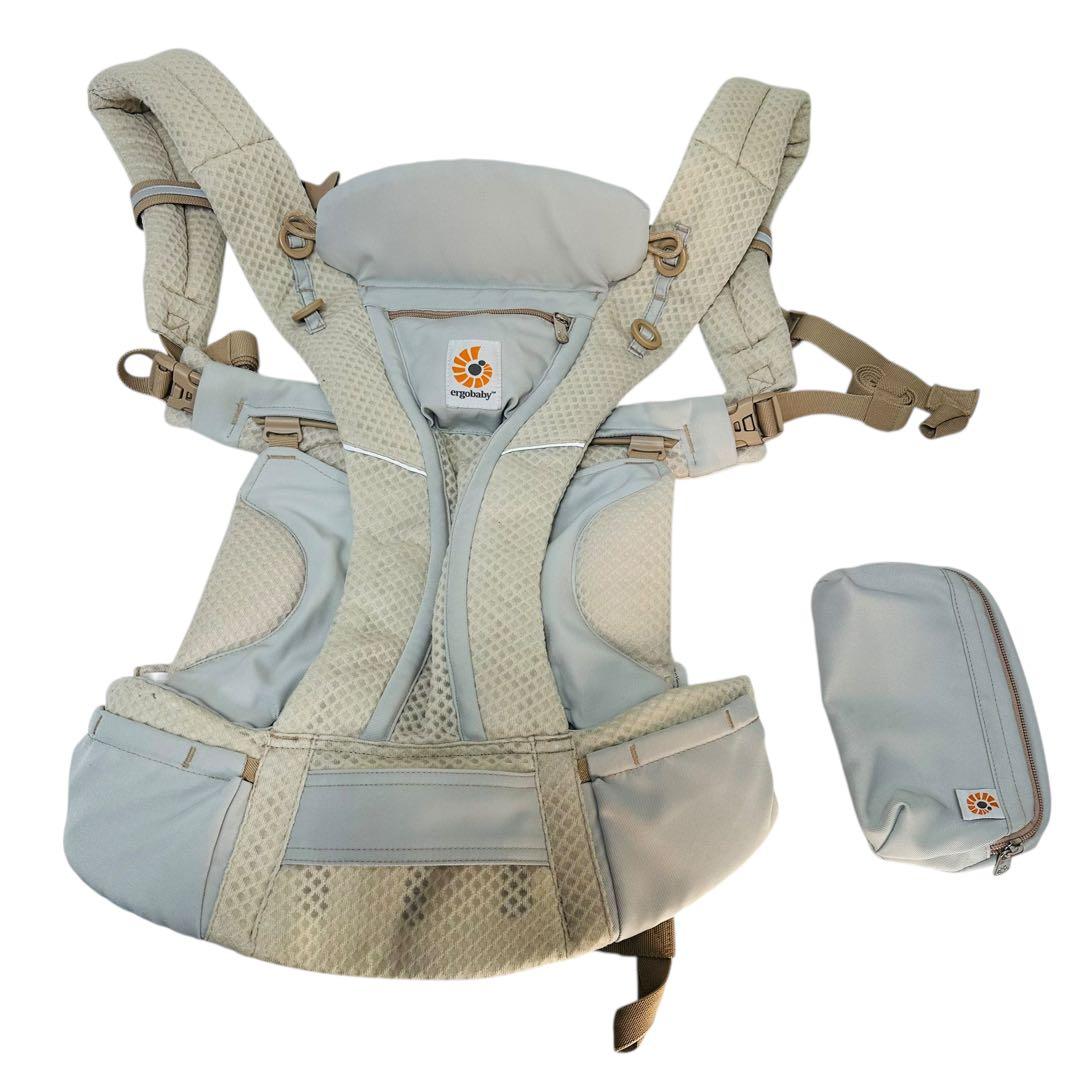 【美品】 エルゴベビー　オムニブリーズ OMNI Breeze サンドベージュ エルゴベビー オムニブリーズ サンドベージュ ERGO baby OMNI Breeze