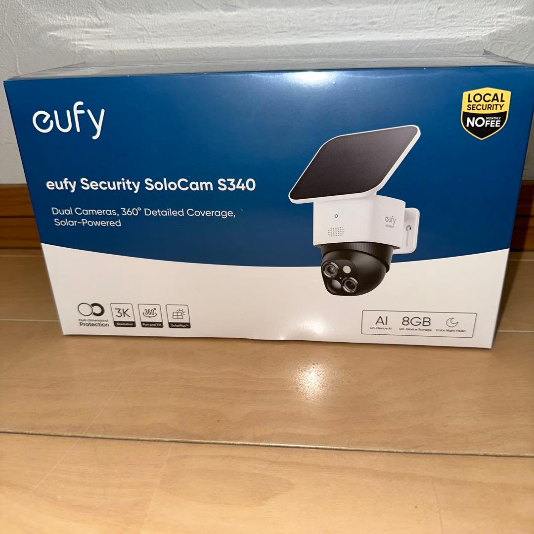 デニム　Anker Eufy Solocam 屋外カメラ S340 Amazon.com : eufy Security SoloCam S340, Solar Security Cameras