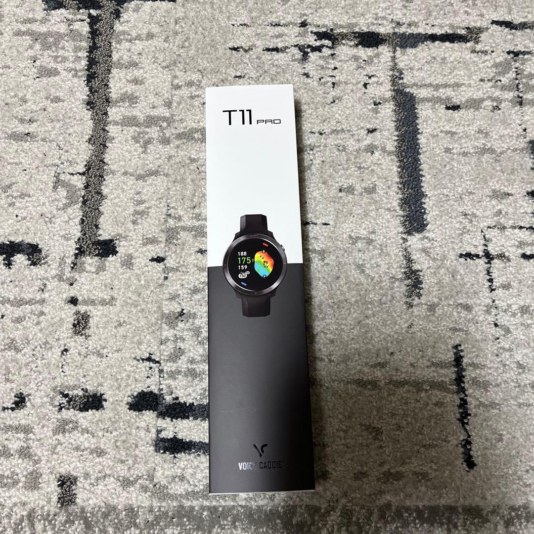 【新品】VOICECADDIE T11 GPS ゴルフウォッチ　即日発送 VOICE CADDIE（ボイスキャディ） T11 PRO プロ GPS ゴルフ ナビ ゴルフ