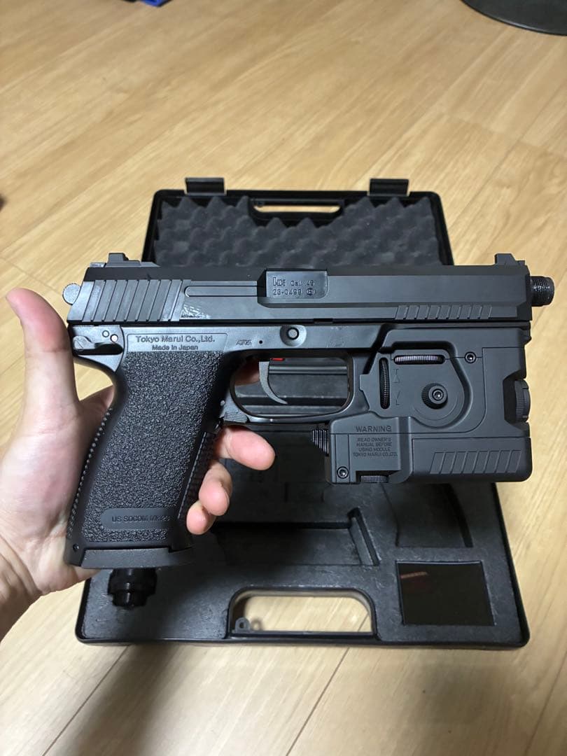 α様 SOCOM M92 ガスガン サイレンサー付き 東京マルイ - メルカリ