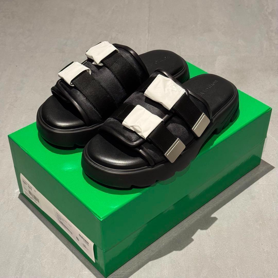 BOTTEGA VENETA サンダル FLASH フラッシュ ブラック 43 - メルカリ