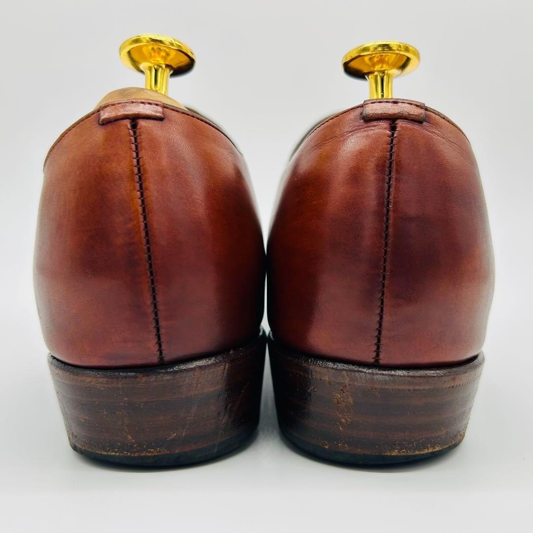 SHETLANDFOX ブライトン ストレートチップ US7 ブラウン 内羽根 - メルカリ