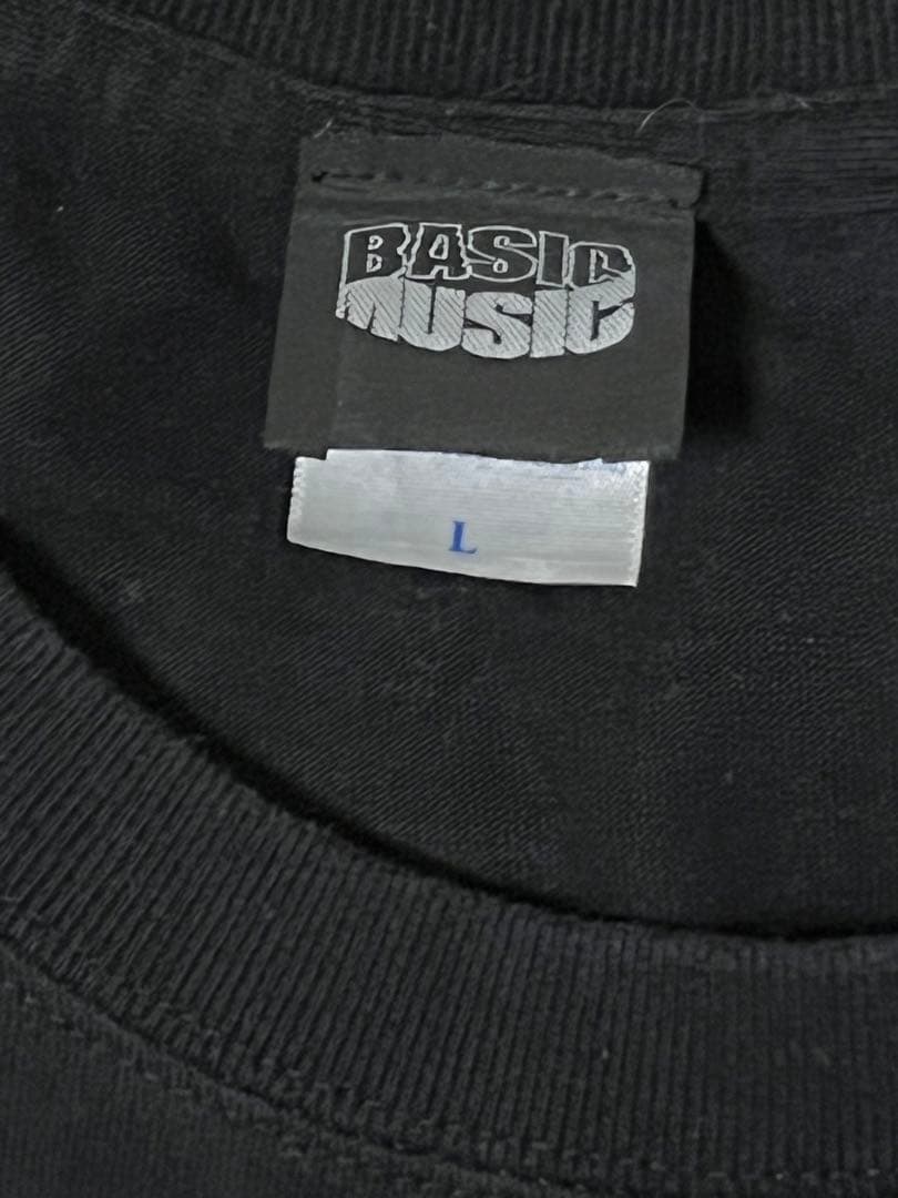 愛のままに×台風飯店 T-shirt（Black） 唾奇 BASI サイズL