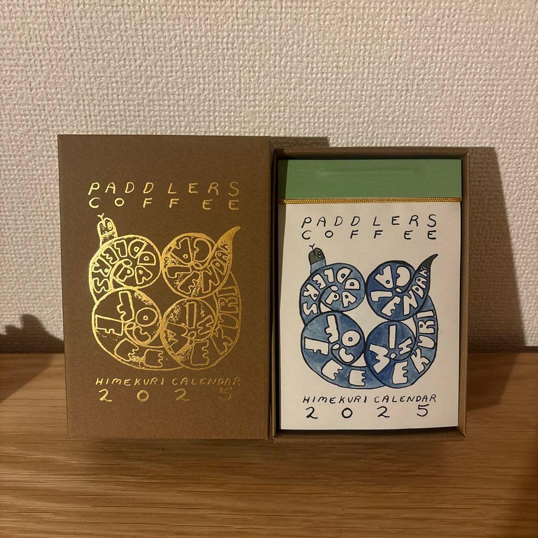 完売品 PADDLERS COFFEE 日めくりカレンダー 2025 - メルカリ