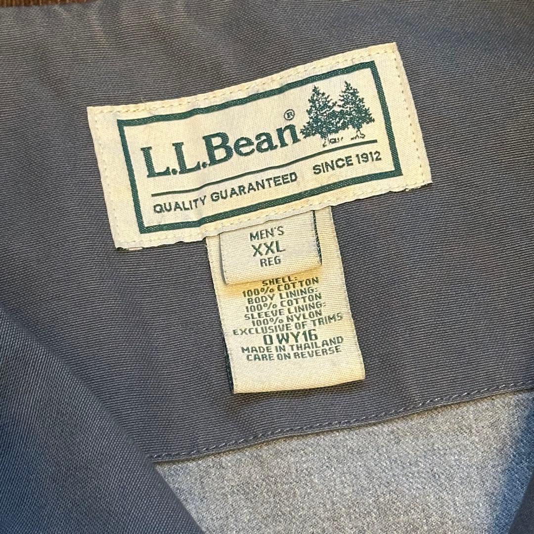 美品　XXL L.L.Bean ネイビー　ハンティングジャケット
