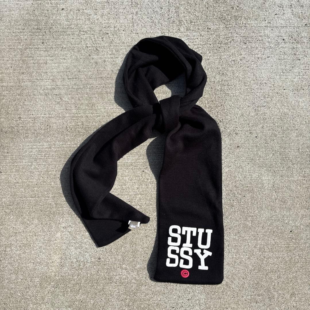 old stussy 古着 コットン マフラー 90s 00s - メルカリ