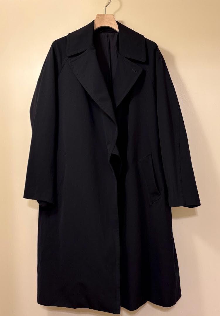 COMOLI 18SS ウールサージ タイロッケンコート ネイビー 2 - メルカリ