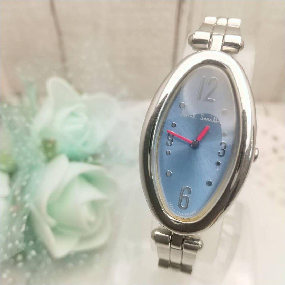 稼働品 ポールスミス オーバル型 腕時計 レディース クォーツ式 - メルカリ