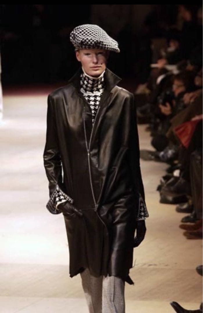 ヨウジヤマモト 03aw ライダースレザーコート 1 STAFF STYLING｜THE SHOP YOHJI YAMAMOTO