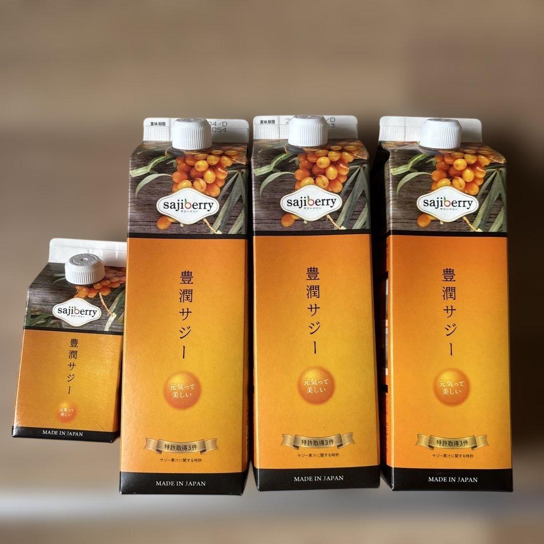 フィネス 豊潤サジー 1000ml×4本セット