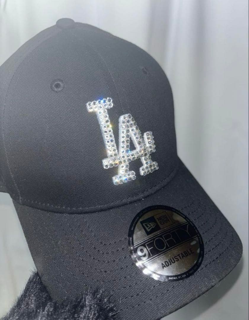 NEWERA 9FORTY スワロフスキー デコキャップ受付中！❤︎ - メルカリ