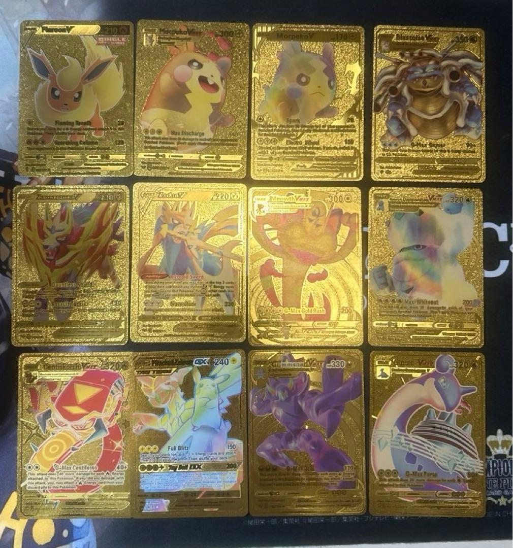 ポケモンカード 海外版ゴールドカード - メルカリ