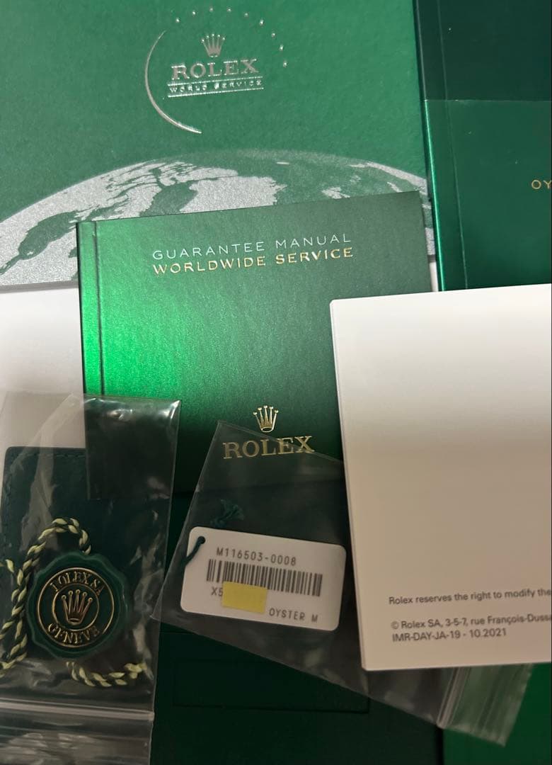 ロレックス純正デイトナ・デイトジャストMサイズ BOX 2箱 付属品 計32