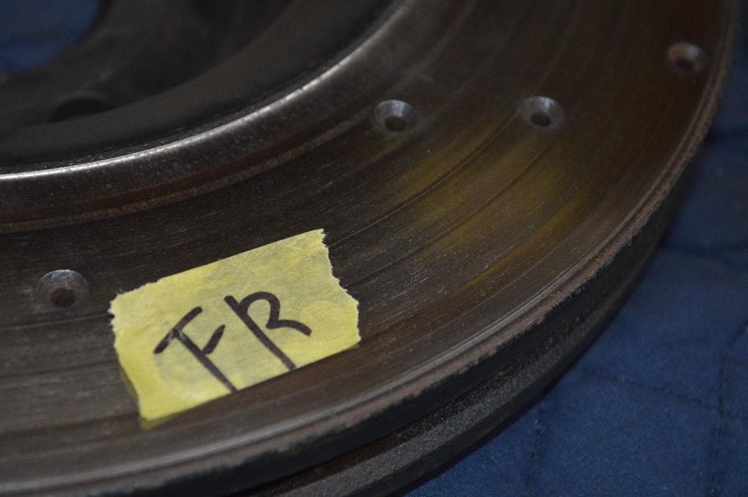 ECS フロント用ドリルドローター　GOLF7R 7.5R GTIクラブスポーツ