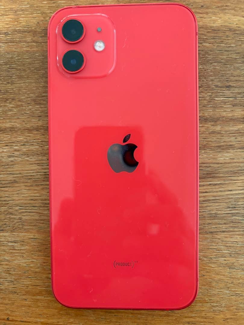 Apple iPhone 12 (PRODUCT(RED)) 本体 箱なし - メルカリ