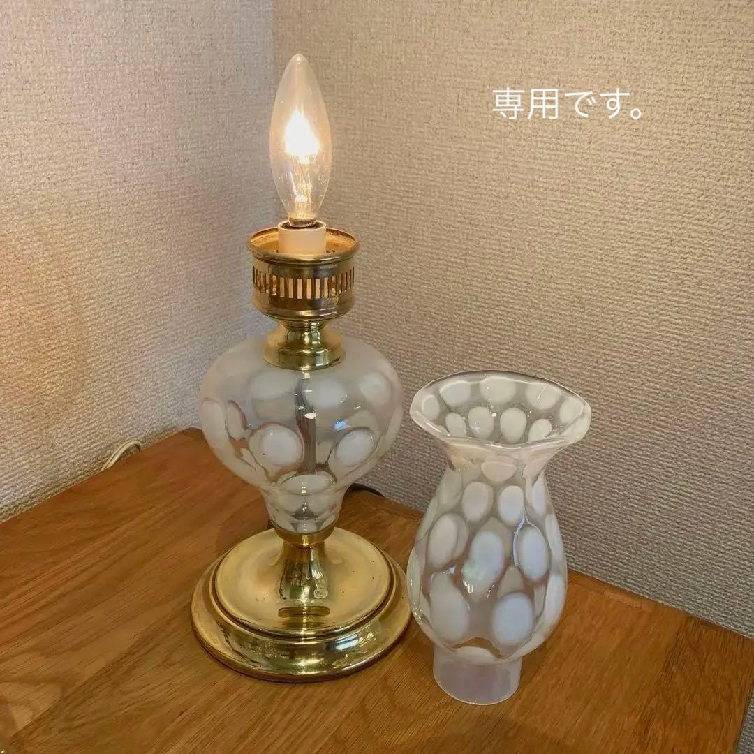 フェントン 1940年 （希少）ランプスタンド アンティーク オパール