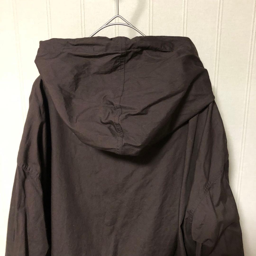 美品❗️BEAMS PLUS コットン アノラックパーカー 茶 XL