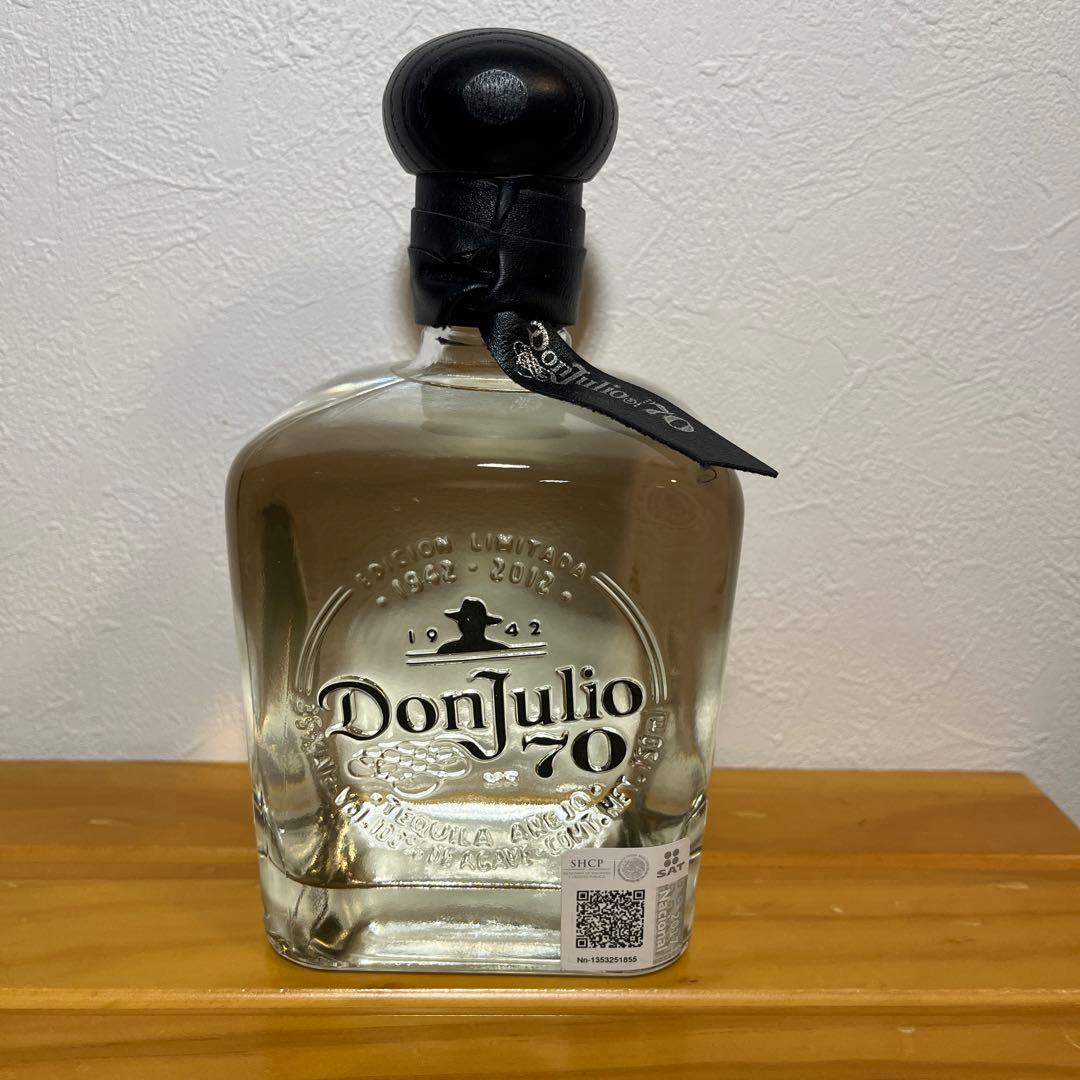 DonJulio70 ドンフリオ 70周年記念テキーラ メキシコ新品未開封 - メルカリ