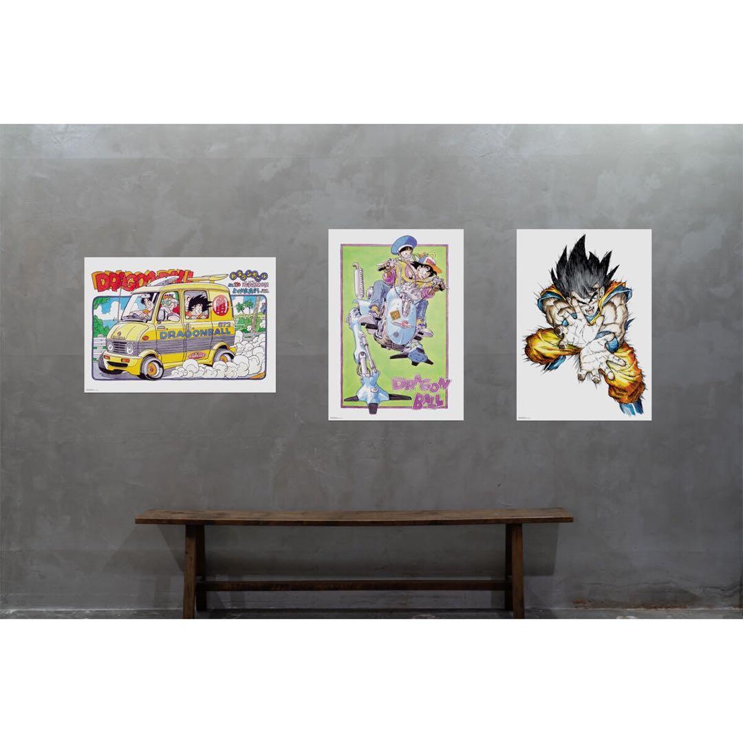 ドラゴンボール40周年記念ポスター　3点セット ドラゴンボール40周年記念ポスター 3点セット - メルカリ