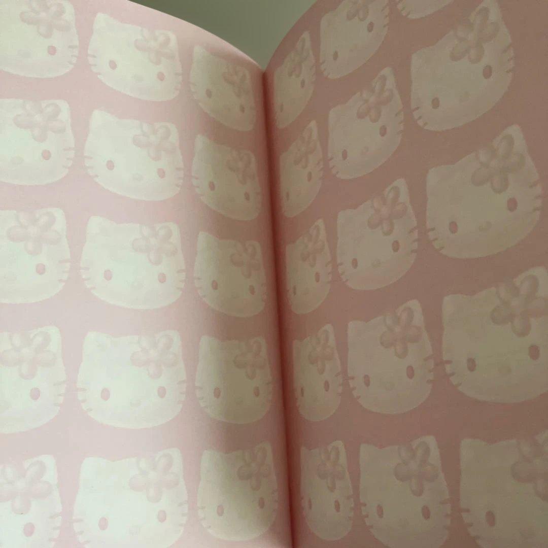 希少 ハローキティ スケジュール帳 DATEBOOK カオハナキティ レトロ