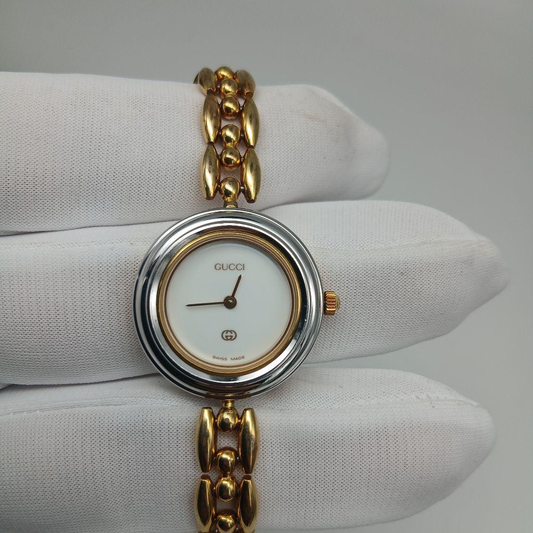 Q チェンジベゼル 0979524 腕時計 レディース GUCCI - メルカリ