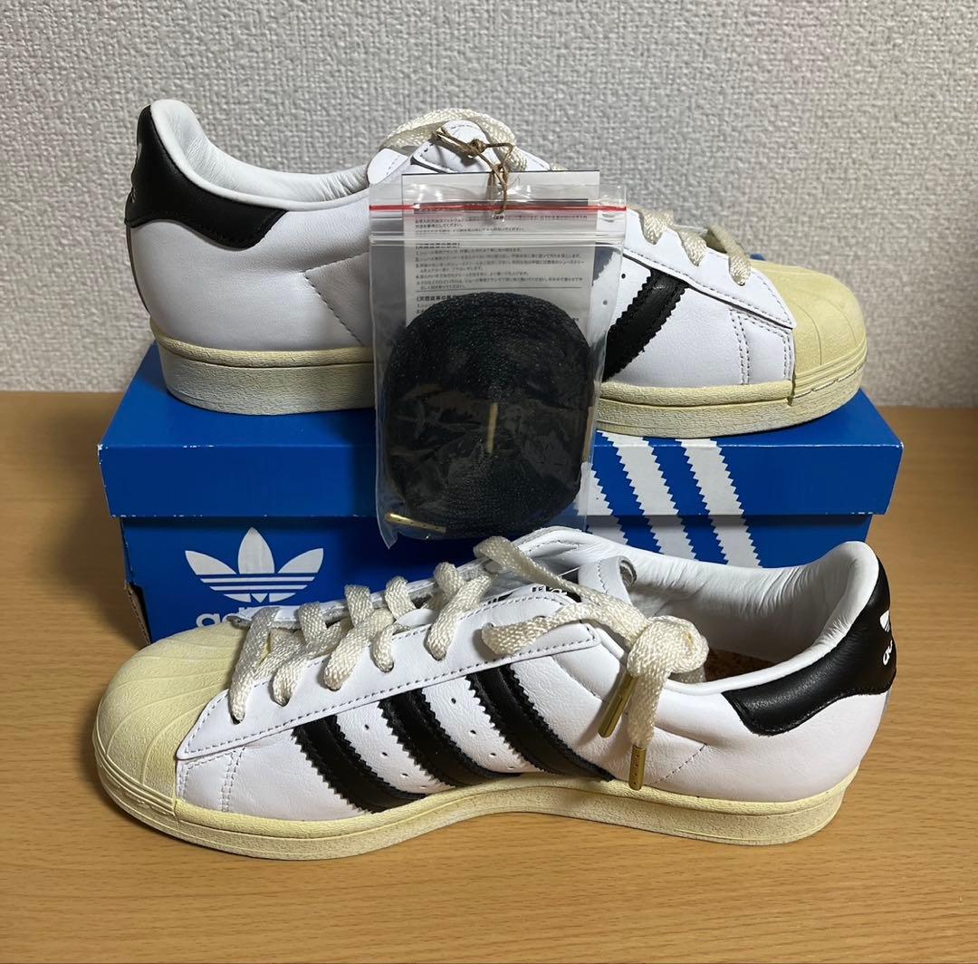 新品 SUPERSTAR VINTAGE SOLE 白 24.5cm