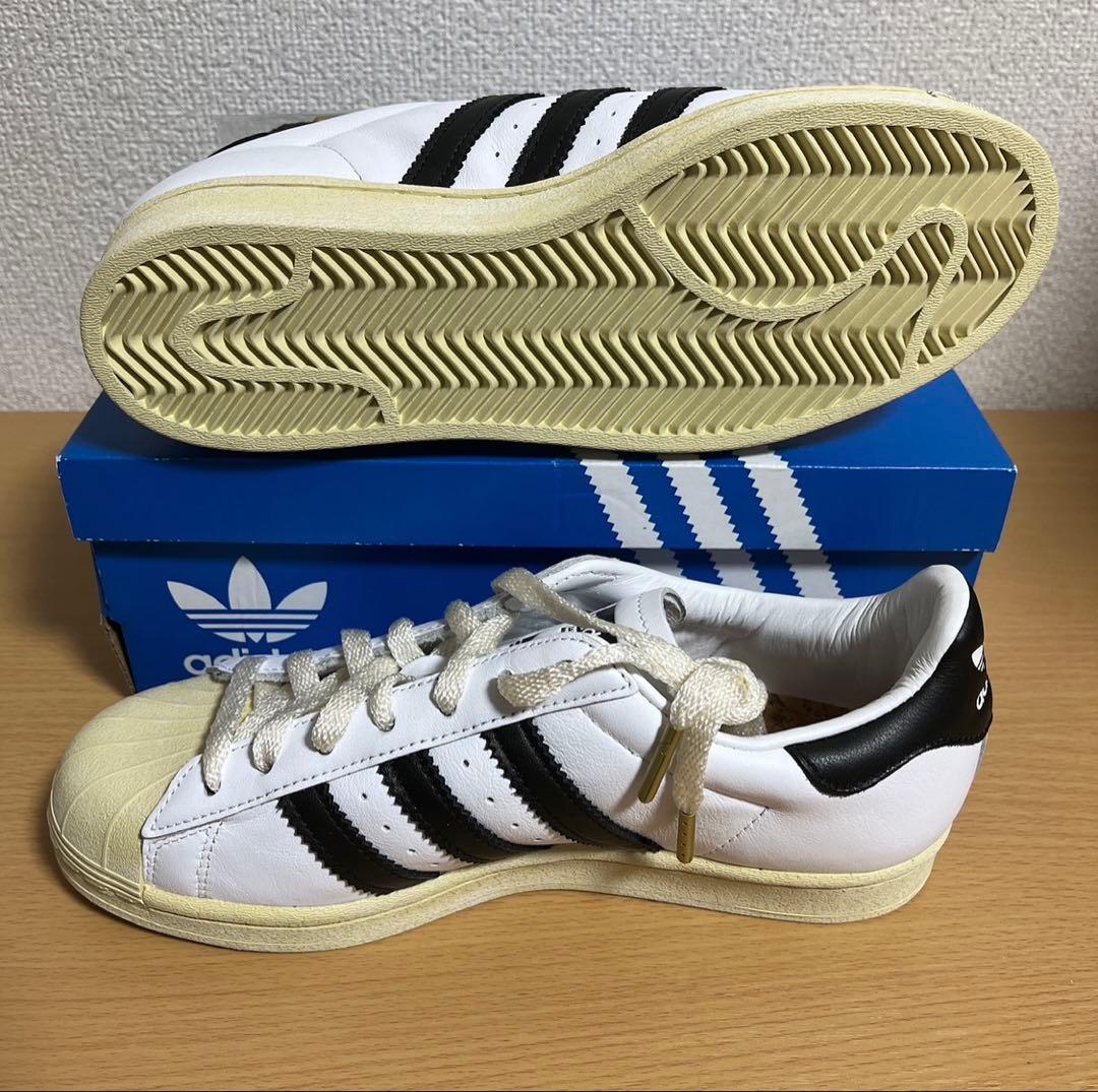 新品 SUPERSTAR VINTAGE SOLE 白 24.5cm