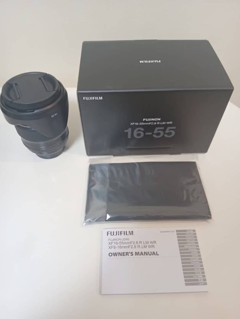 【美品】XF16-55mmF2.8 R LM WR Fujifilm XF16-55mmF2.8 R LM WR Fujinon Zoom Lens XF16-55mm F2.8 R