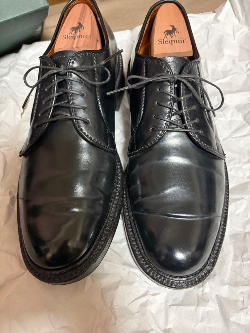 【週末限価格】【2025年12月購入】Alden 9901 コードバン　6.5D