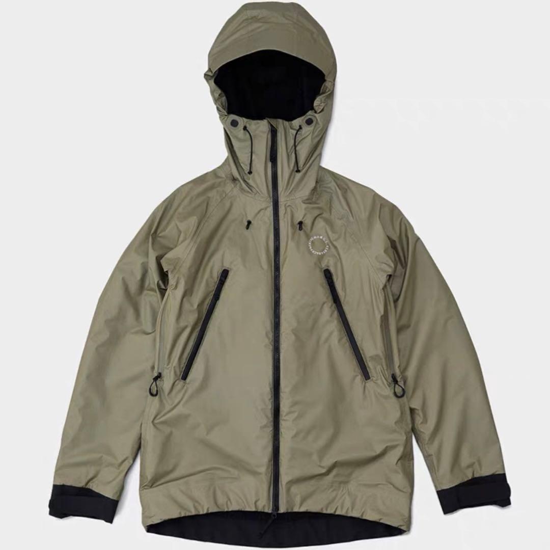 【山と道】Alpha Jacket M スレートカーキ 58g All-weather Alpha Jacket #Slate Khaki｜山と道 – moderate
